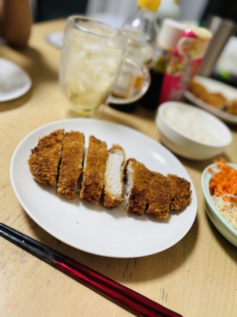 久しぶりのとんかつ